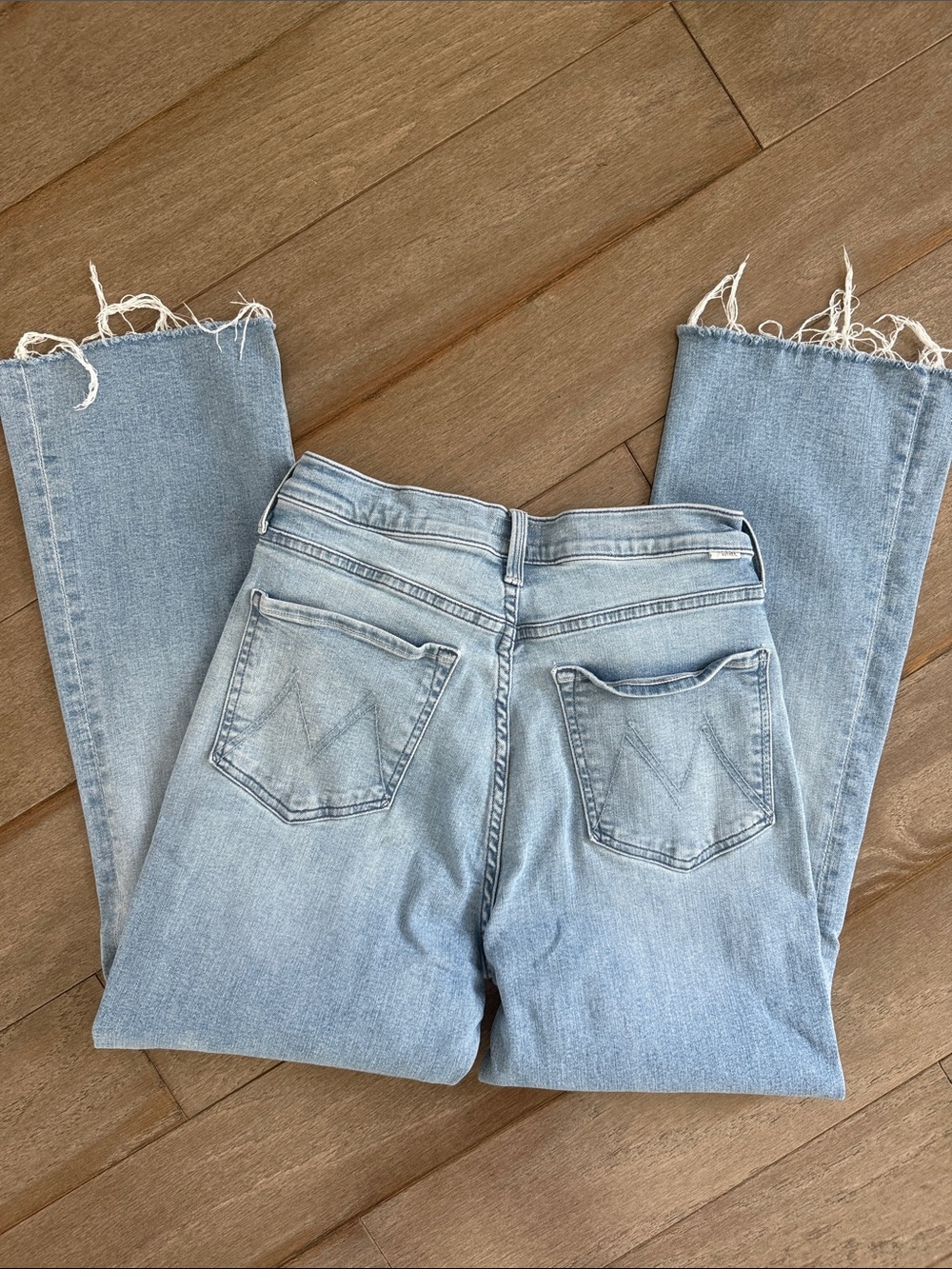 Mother ‘The Tripper Ankle” jeans Light Wash Women's Button-fly size 28 - Picture 2 of 3